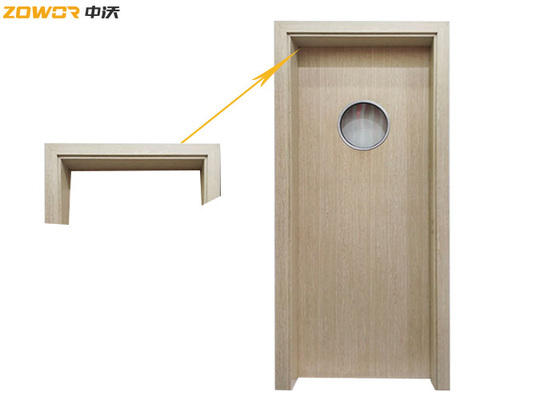 Single Hinged Cottage Oak Flush Plain Wooden Door