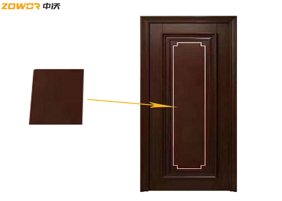 Painting Thick 40mm Flush Engineered Plain Wooden Door