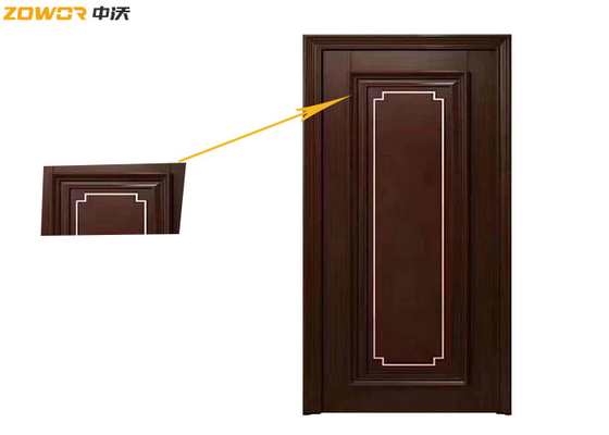 Painting Thick 40mm Flush Engineered Plain Wooden Door