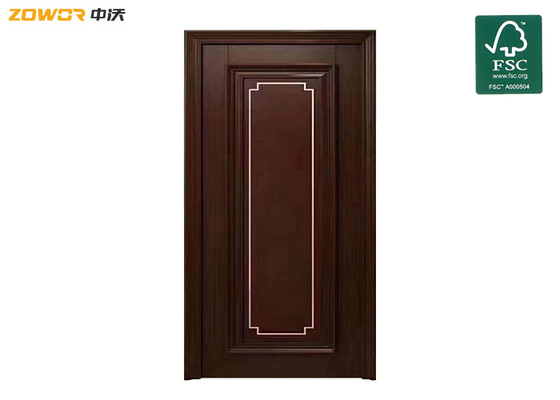 Painting Thick 40mm Flush Engineered Plain Wooden Door