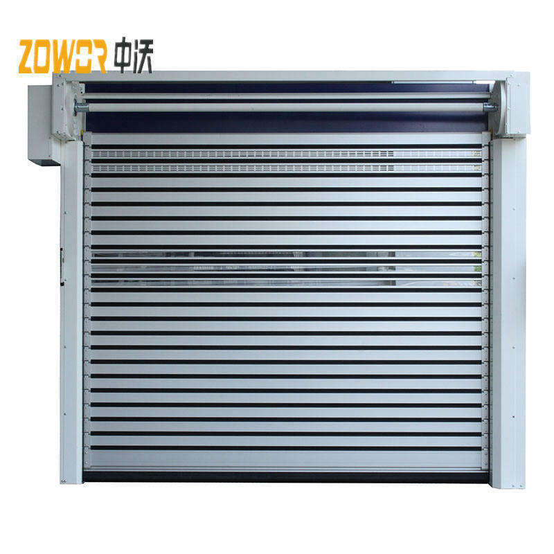 Steel Commercial Roller Shutter – Fireproof, Burglarproof, Electric ，High‑Strength