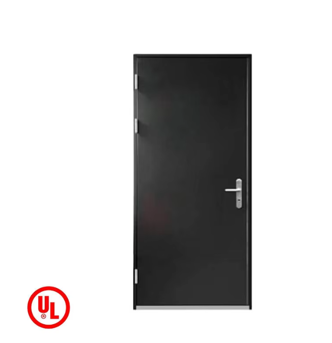 High-quality Thick Steel Plate Waterproof and Heat-insulating Galvanized Steel Security Entrance Door, Suitable for Homes